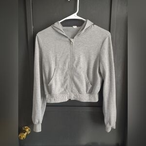 SHEIN Teen Heather Gray Hoodie